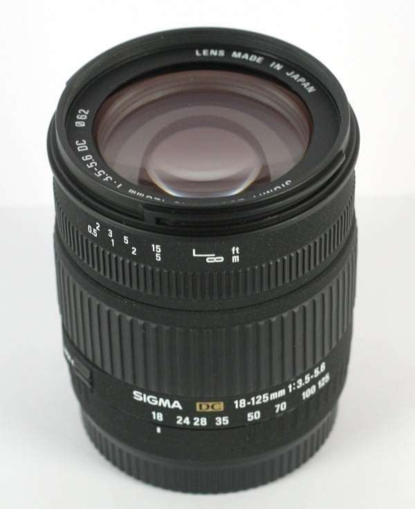 Sigma 18-125mm F3.5-5.6 DC for Canon Cameras