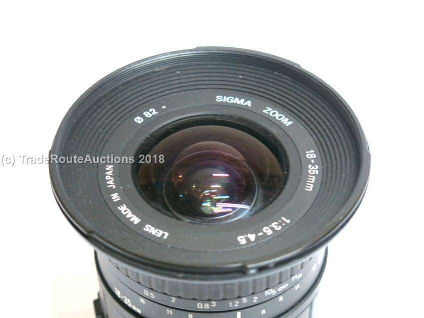 Sigma 18-35mm Lens for Canon Cameras