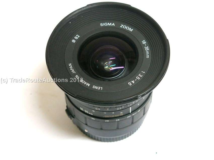 Sigma 18-35mm Lens for Canon Cameras