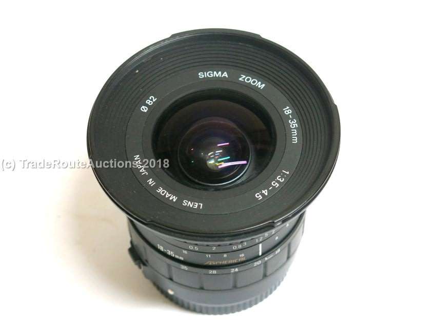 Sigma 18-35mm Lens for Canon Cameras