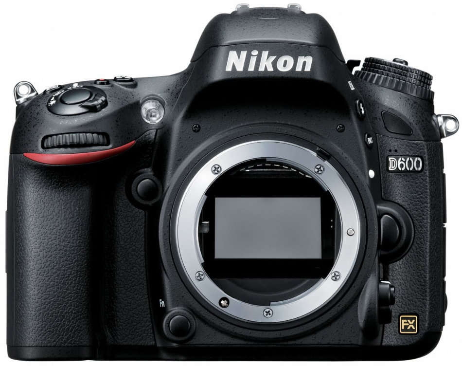 Nikon D600 BODY  - 24.3 MP FX - Full Frame Digital SLR Professional Camera Body