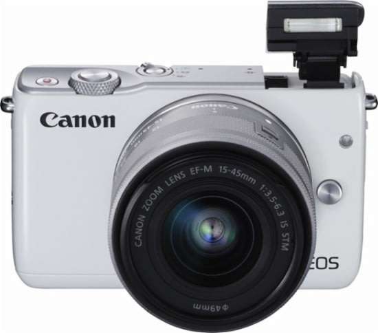 Canon EOS M10 Mirrorless Digital Camera with 15-45mm IS STM Lens