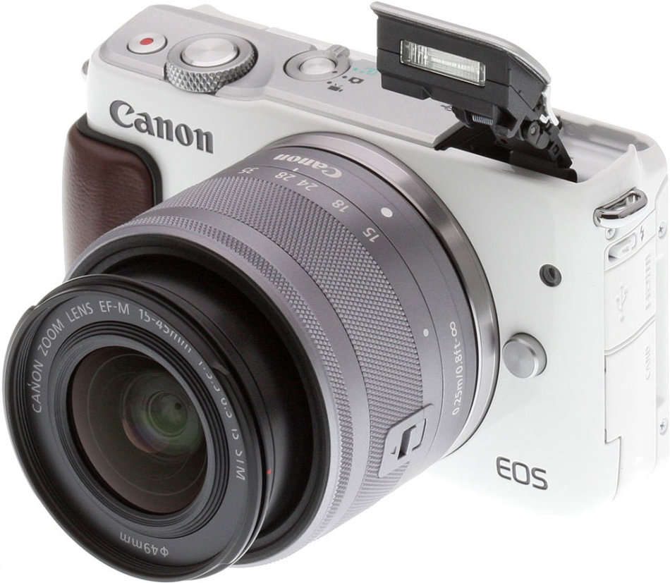 Canon EOS M10 Mirrorless Digital Camera with 15-45mm IS STM Lens