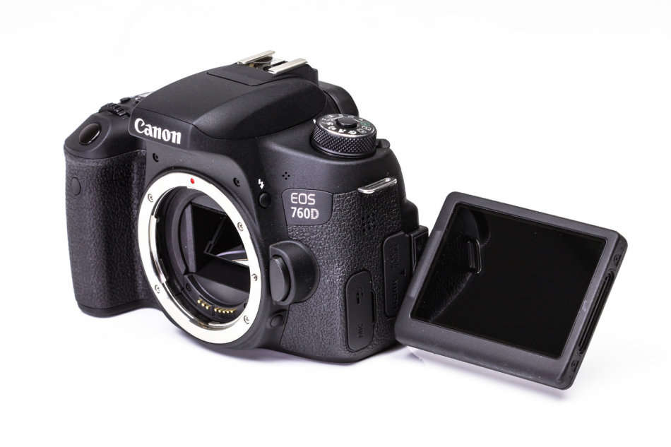 CANON EOS 760D Digital SLR CAMERA BODY ONLY - 24.2 MEGAPIXELS - 5 FRAMES / SEC