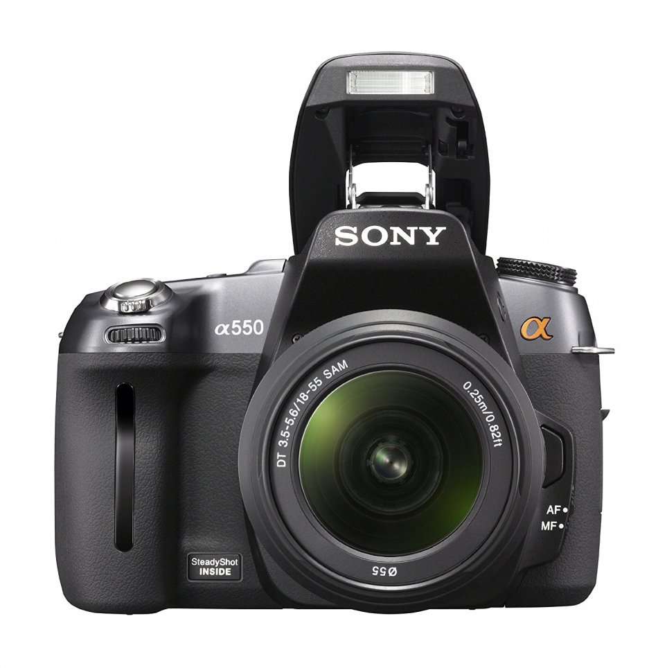 SONY ALPHA A550 DSLR PROFESSIONAL DIGITAL CAMERA + 18-55 SONY LENS KIT 14.2megapixels