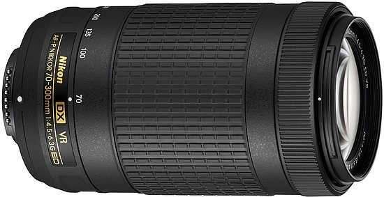Nikon AF-P DX NIKKOR 70-300mm f/4.5-6.3G ED VR Lens for Nikon DSLR Cameras