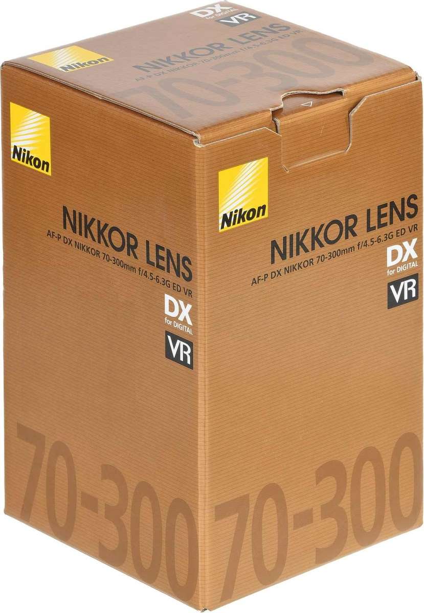 Nikon AF-P DX NIKKOR 70-300mm f/4.5-6.3G ED VR Lens for Nikon DSLR Cameras
