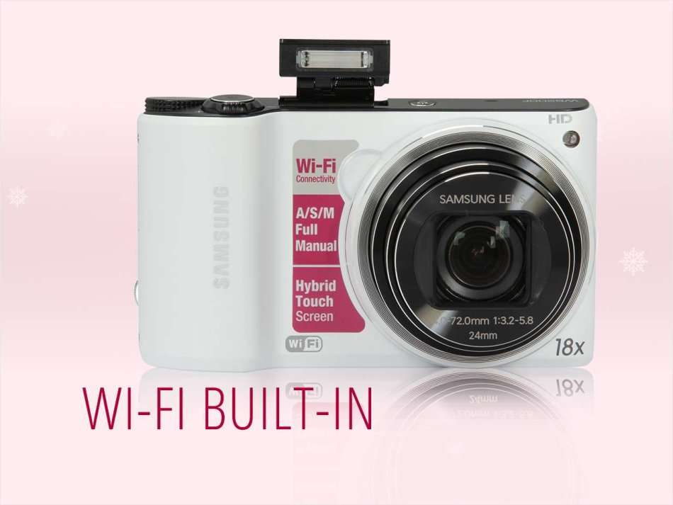 Samsung WB200F 14.2 MP BSI CMOS 18x Opt Zoom Digital Camera