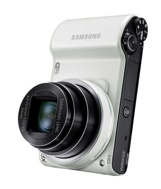 Samsung WB200F 14.2 MP BSI CMOS 18x Opt Zoom Digital Camera