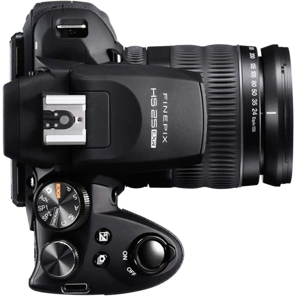 FujiFilm Finepix HS25 EXR Digital Camera 16 Megapixels 30X Optical Zoom 7.6 cm LCD