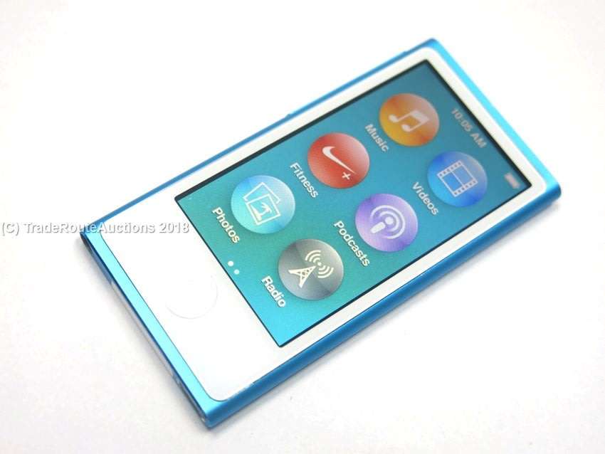 Apple iPod nano 7th Generation (16 GB) A1446 BLUE MD477QB