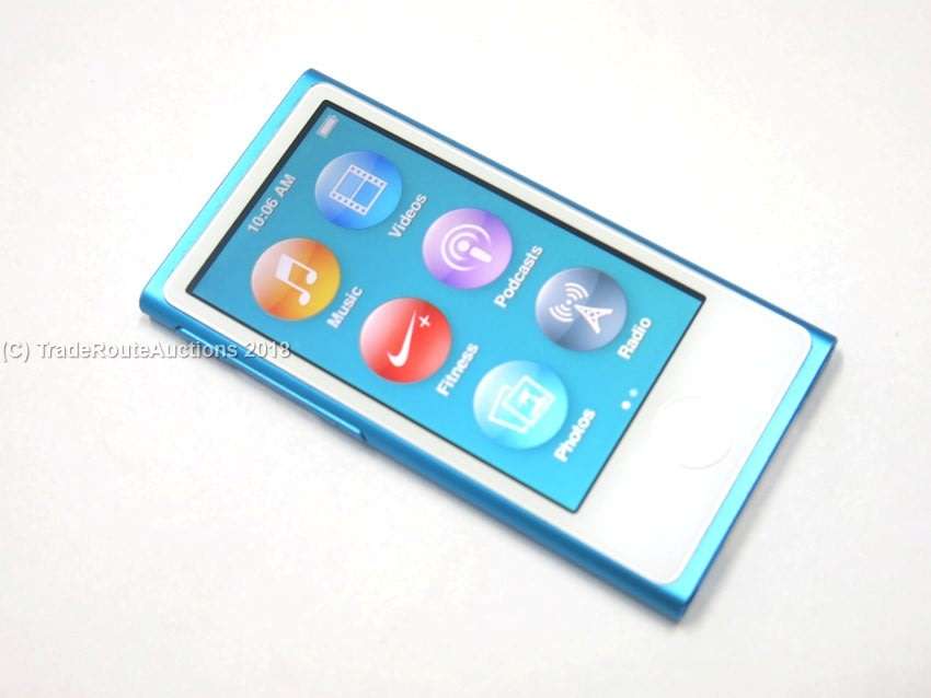 Apple iPod nano 7th Generation (16 GB) A1446 BLUE MD477QB