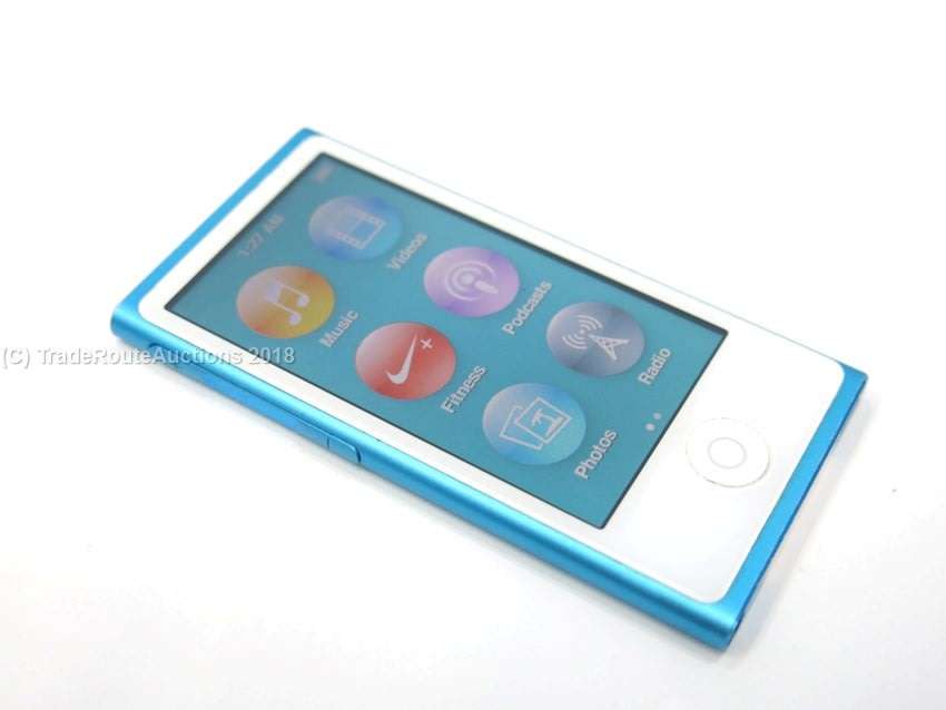 Apple iPod nano 7th Generation (16 GB) A1446 BLUE MD477C