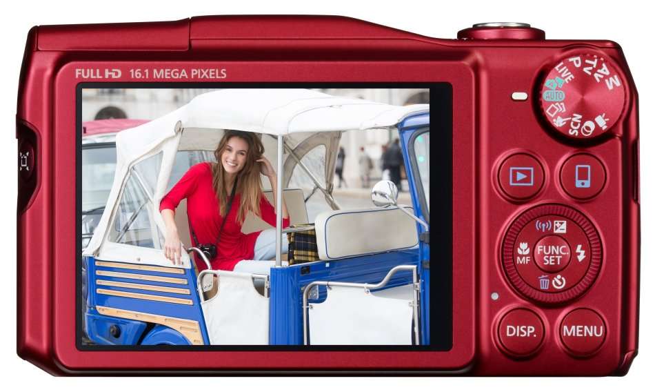 Canon PowerShot SX700 HS 16.1MP Digital Camera (White) - FULL HD 30X OPTICAL ZOOM - WiFi