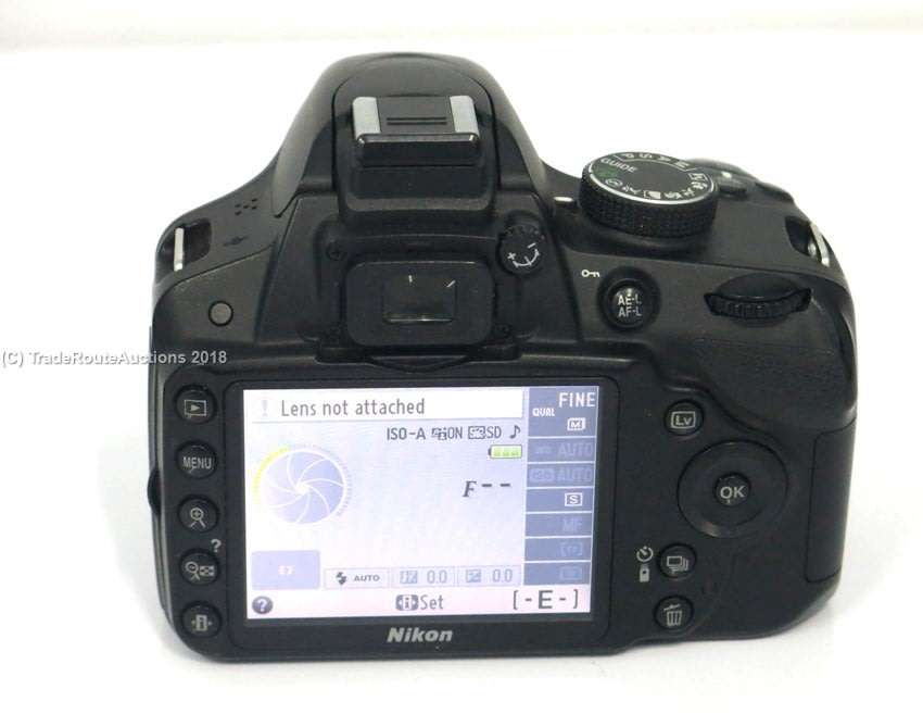 NIKON D3200 DSLR CAMERA 24.2 MP DSLR BODY - PLZ READ