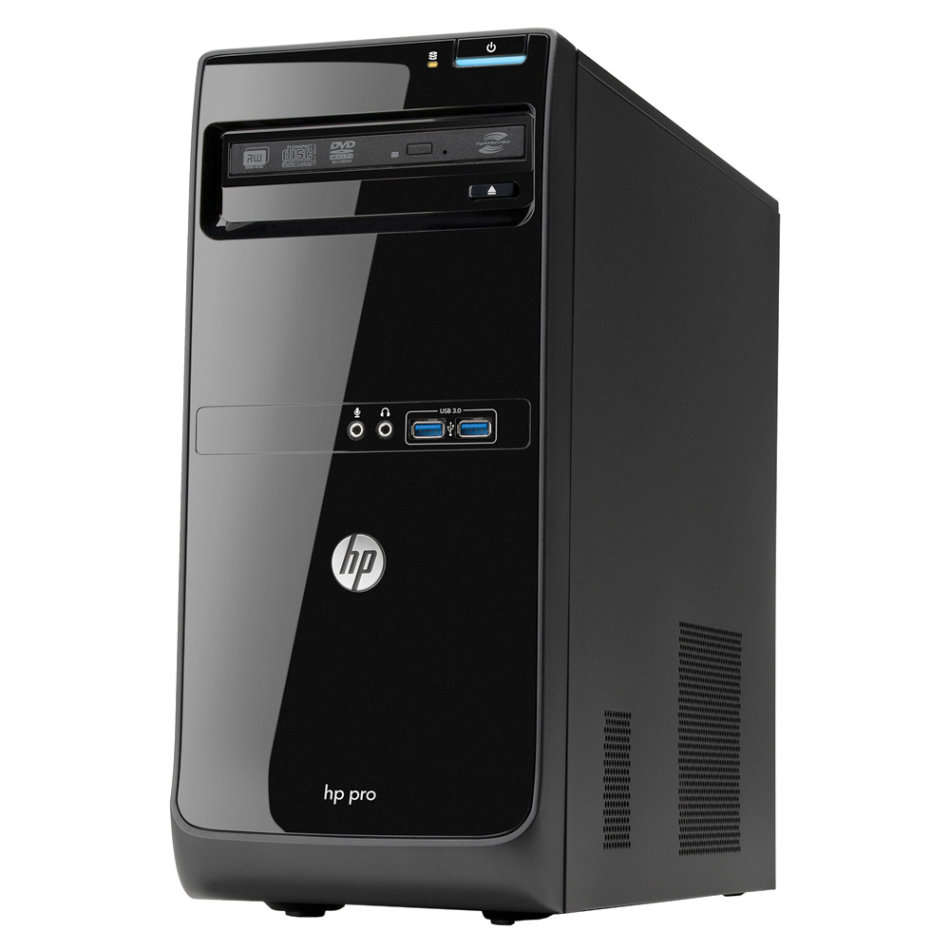 HP Compaq Pro 3500 Microtower Desktop PC | CORE i3 3220 3.3GHz | 4GB RAM | 500GB HDD | DVD-RW | SD