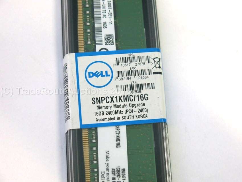 SK HYNIX 16GB DDR4 PC4 2400T HMA82GU7AFR8N - DELL CERTIFIED SNPCX1KMC/16G - BRAND NEW