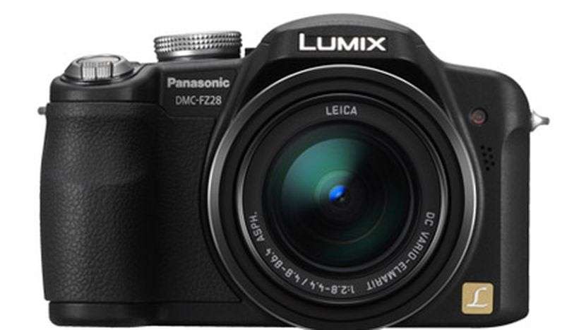 Panasonic Lumix DMC-FZ28 10MP Digital Camera 18x Wide Angle MEGA Zoom