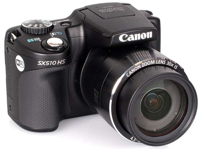 Canon PowerShot SX510 HS 12.1 MP Digital Camera | WiFi | 30x Optical Zoom & 1080p Full-HD Video