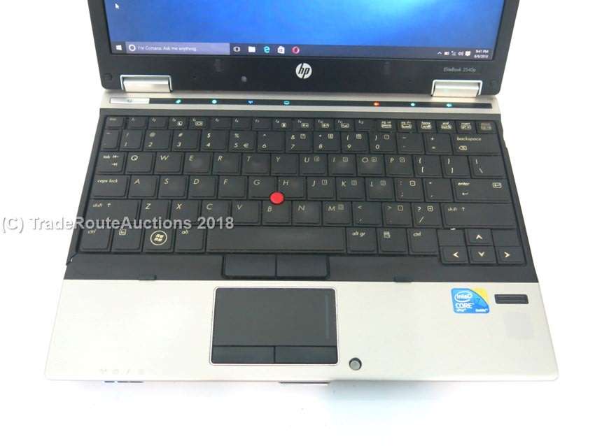 HP ELITEBOOK 2540p | CORE i7 L640 @ 2.13GHZ | 6GB RAM | 160GB HDD | WIN 10 PRO | LAPTOP