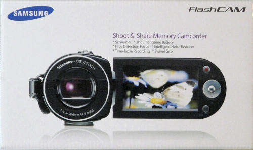 SAMSUNG SMX-F30BP SD/SDHC CARD DIGITAL VIDEO CAMERA CAMCORDER