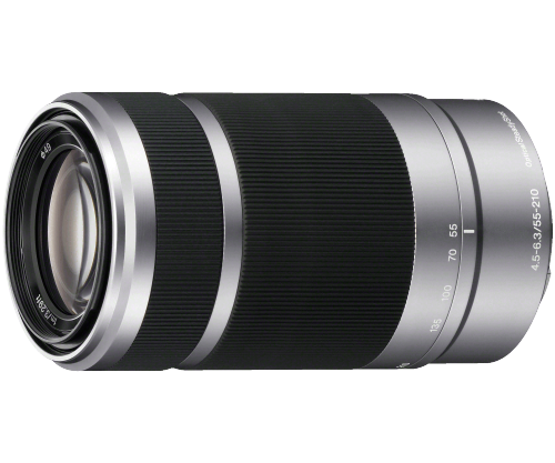 Sony SEL-55210 55 mm - 210 mm f/4.5 - 6.3 Zoom Lens for E-mount for NEX Series Cameras