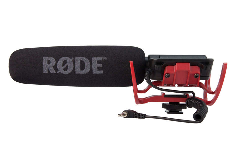 Rode Videomic Shotgun Microphone with Rycote Lyre Mount (Model: VIDEOMICR)