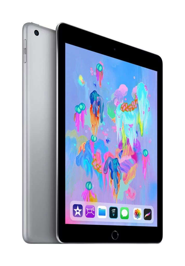 No Touch ID - Apple iPad 6th Gen 2018 Retina | MR722HC/A | 4G + WiFi | 128GB | Space Grey | A1954