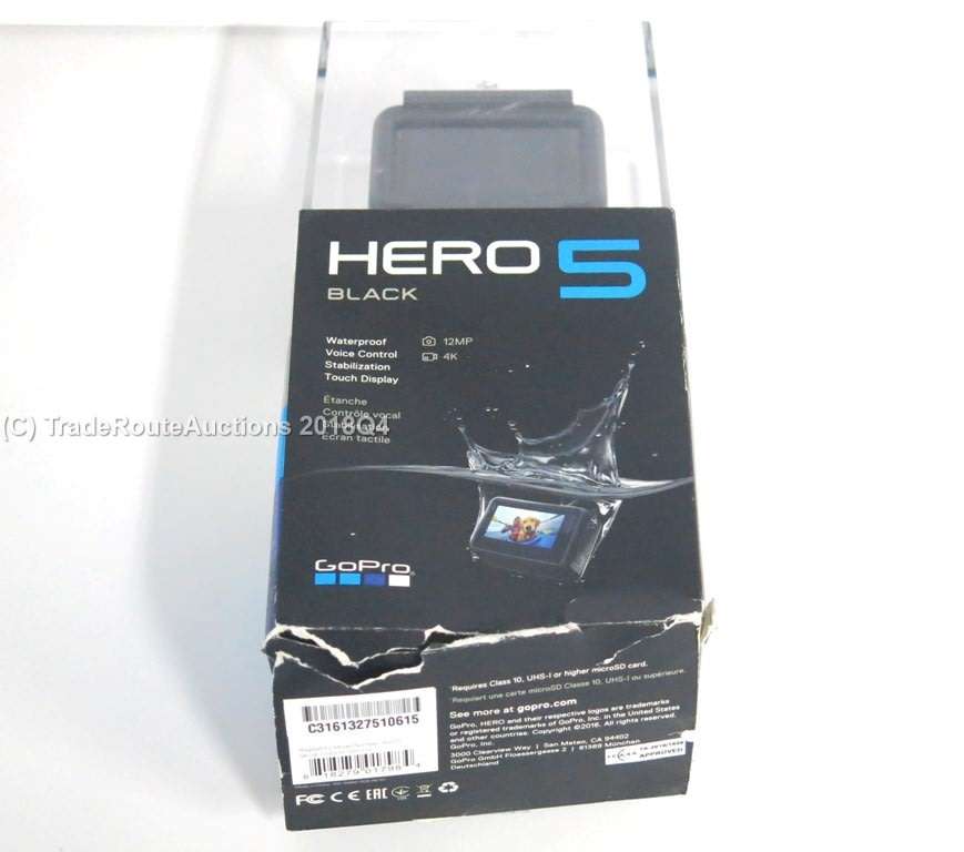 GoPro HERO5 Black 4K Action Camera in box - DEMO
