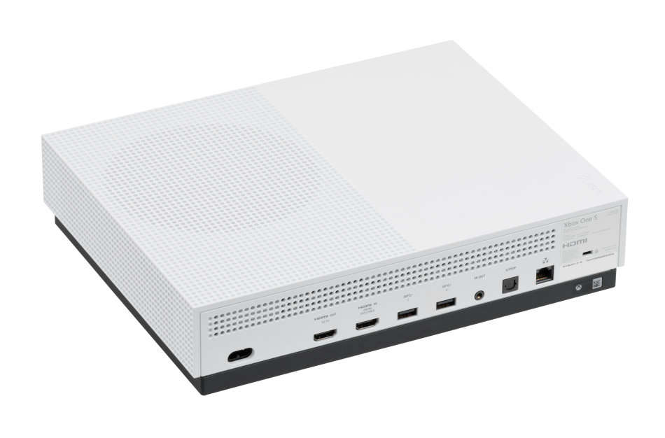 Microsoft Xbox One S 500GB Console (WHITE) Model 1681 + 1 Controller (WHITE)