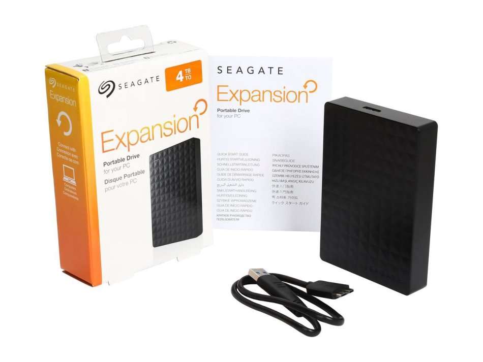 Seagate Expansion Portable Drive 4TB