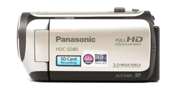 Panasonic HDC-SD80 High Definition Camcorder - FULL HD 1920 x 1080 Recording