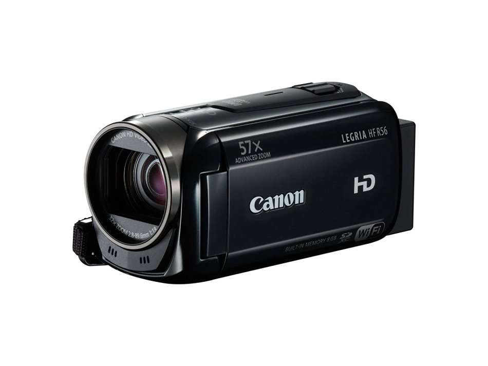 Canon Legria HF R56 FULL HD Camcorder (3.2MP, 32x Optical Zoom, 57x Adv Zoom, Wi-Fi)