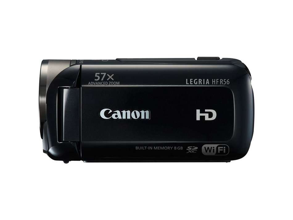 Canon Legria HF R56 FULL HD Camcorder (3.2MP, 32x Optical Zoom, 57x Adv Zoom, Wi-Fi)