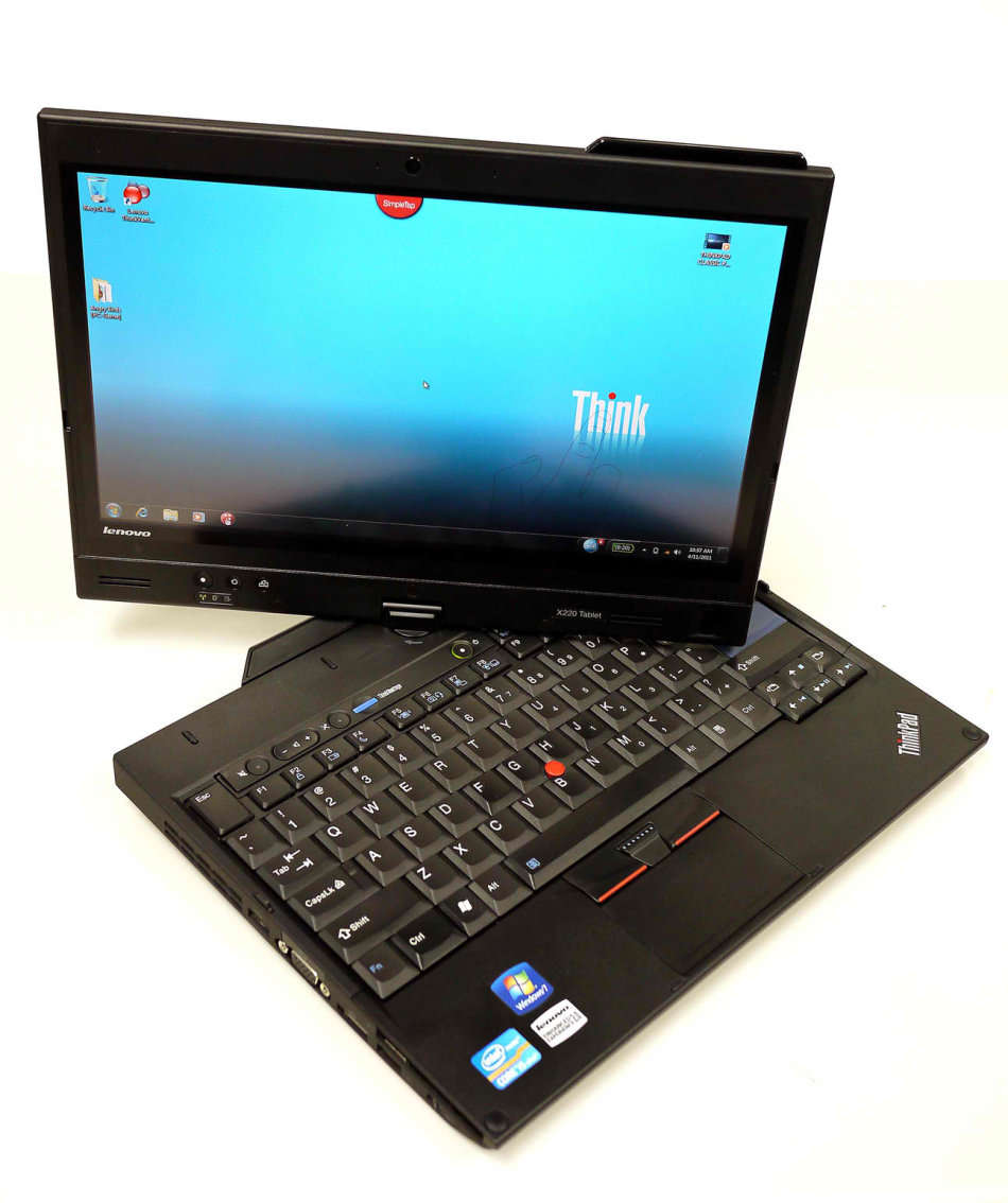 LENOVO THINKPAD X220 TABLET SWIVEL LAPTOP | CORE i7 2620M 2.7GHz, 3GB RAM, 320GB HDD LAPTOP NOTEBOOK