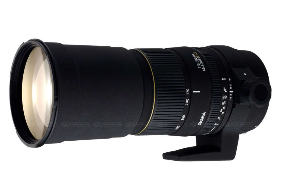 SIGMA 170-500mm F5-6.3 APO DG Telephoto Zoom Lens for Nikon- HUGE LENS