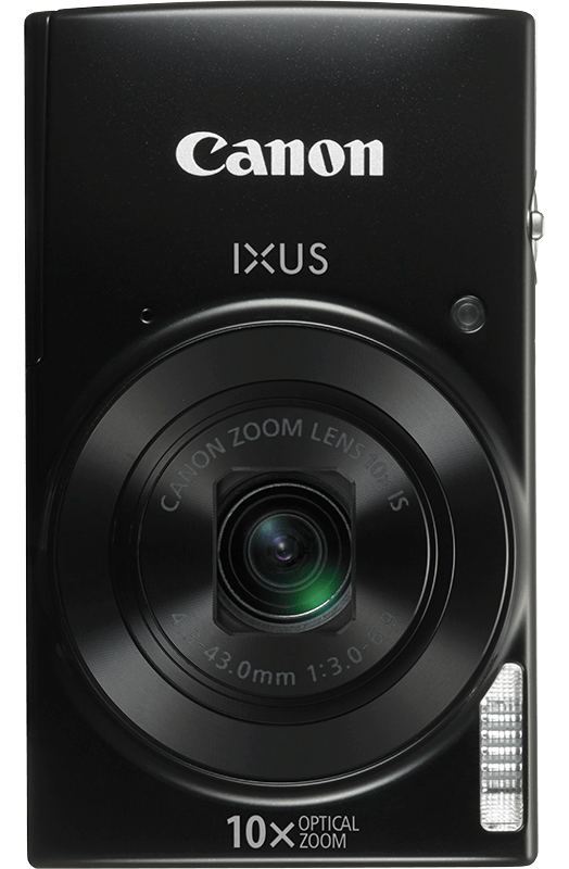 Canon IXUS 190 [Black] 20MP Digital Compact Camera with 10x Zoom Lens WIFI