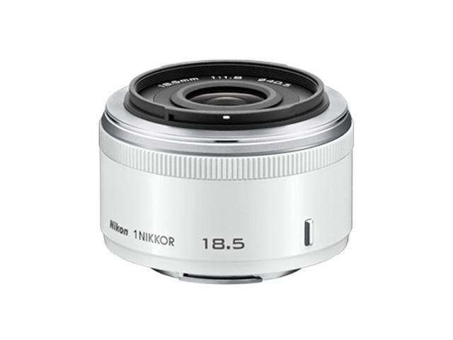 Nikon 1 NIKKOR 18.5mm f/1.8 Lens (White)