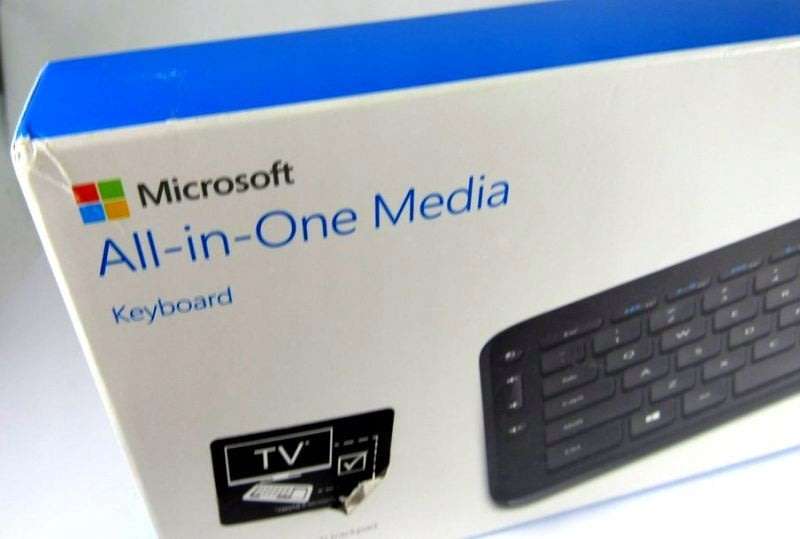 Microsoft All In One Media Keyboard - Wireless - Brand new boxed