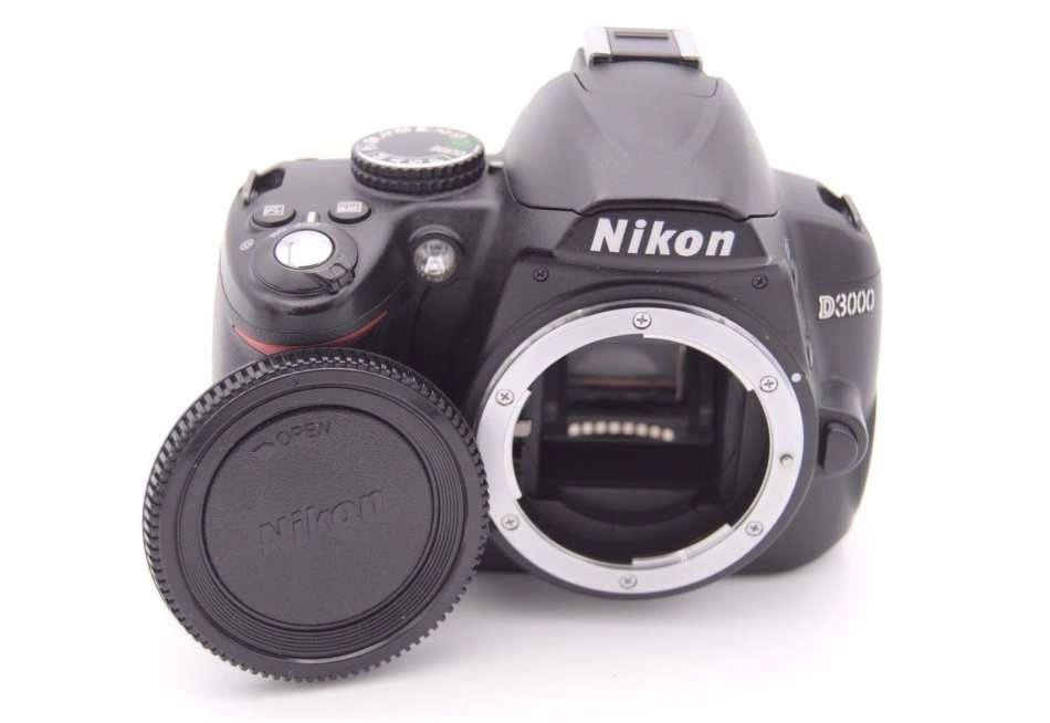 DEMO ** NIKON D3000 DSLR CAMERA  (BODY ONLY) PROFESSIONAL CAMERA BODY