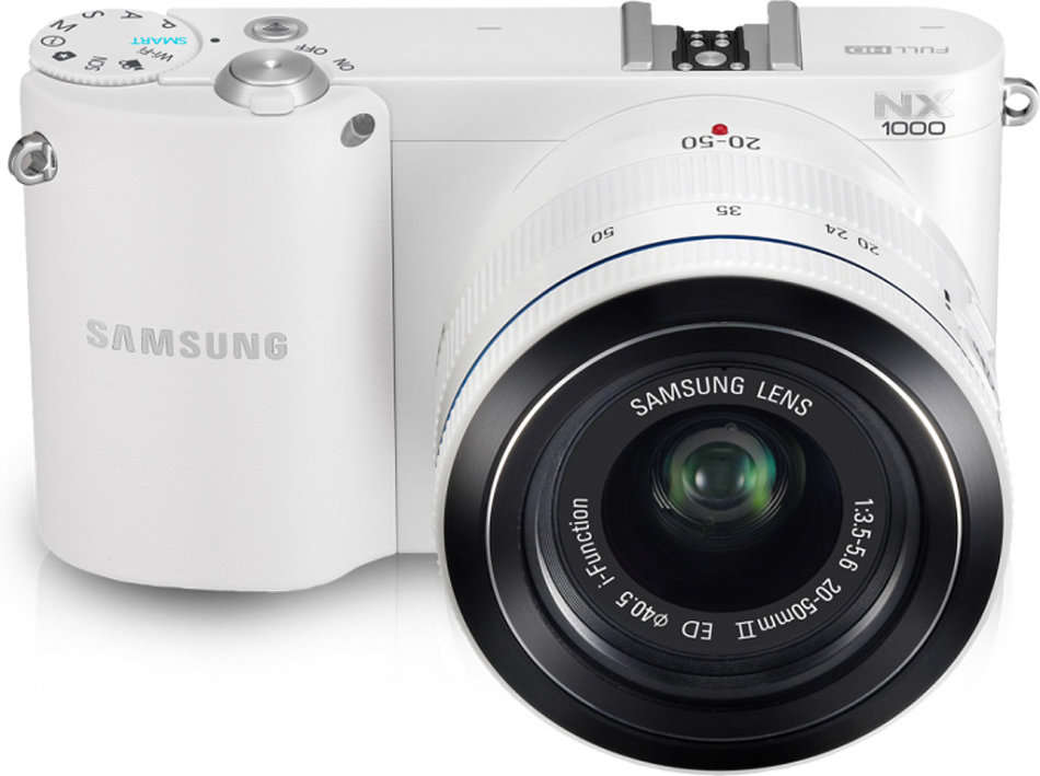 20.3 Megapixels | Samsung NX1000 | SMART DIGITAL CAMERA FULL HD | WI-FI KIT