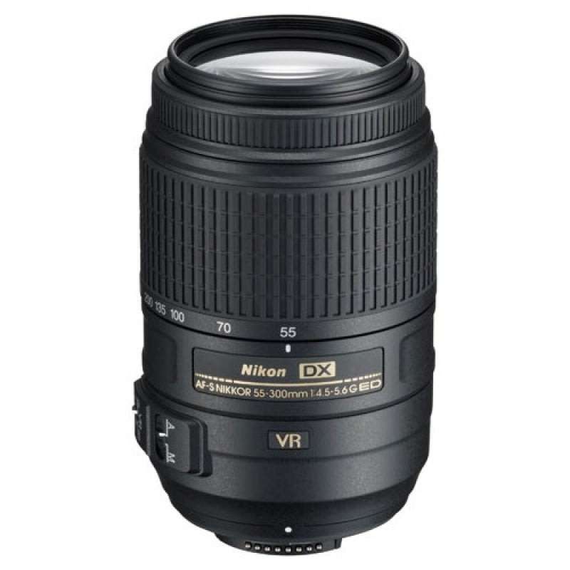 Nikon DX AF-S NIKKOR 55-300MM ED VR Lens for Nikon Digital SLR Cameras ( NIKON 55-300MM )