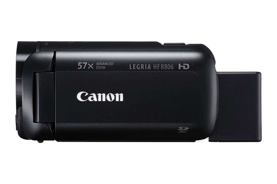 Canon LEGRIA HF R806 Digital FULL HD Camcorder, Black - 57X ZOOM - DIGIC DV4