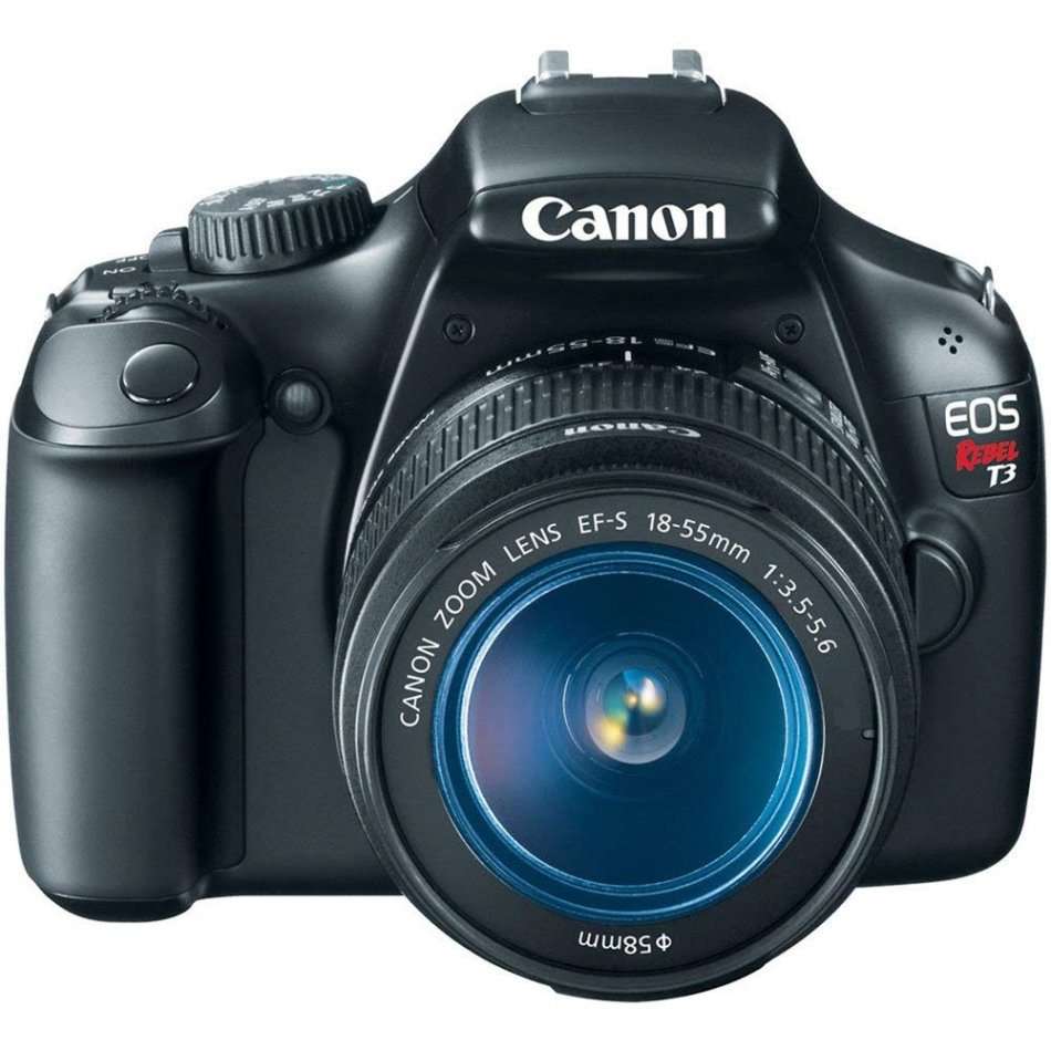 Canon EOS Rebel T3 Digital SLR Camera with 18-55mm Lens Kit