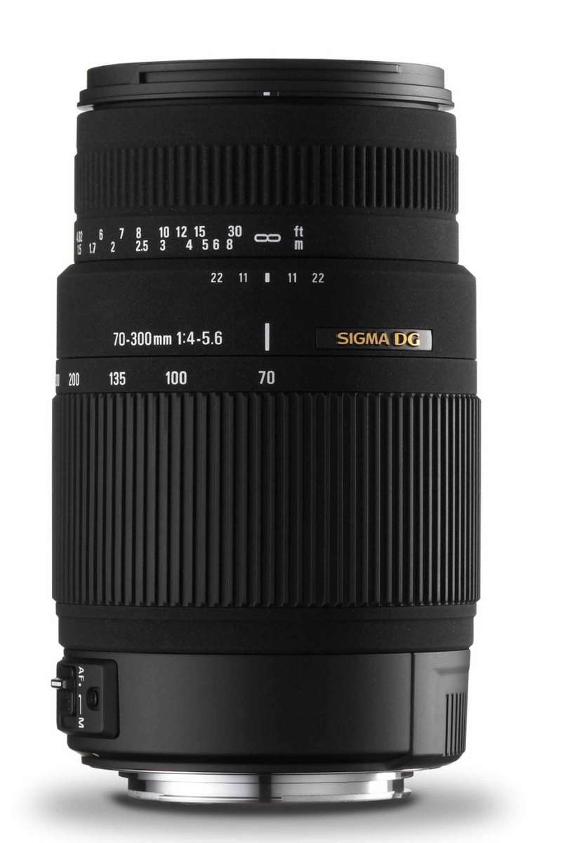 SIGMA DG OPTICAL STABILIZER 70-300mm Telephoto Zoom Lens for CANON DIGITAL SLR CAMERAS