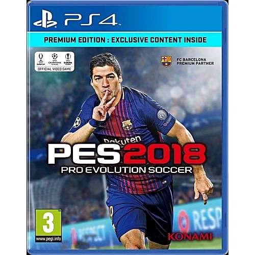 PES2018 : PREMIUM EDITION - PRO EVOLUTION SOCCER - PlayStation 4 - (PS4 Game)