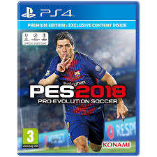 PES2018 : PREMIUM EDITION - PRO EVOLUTION SOCCER - PlayStation 4 - (PS4 Game)