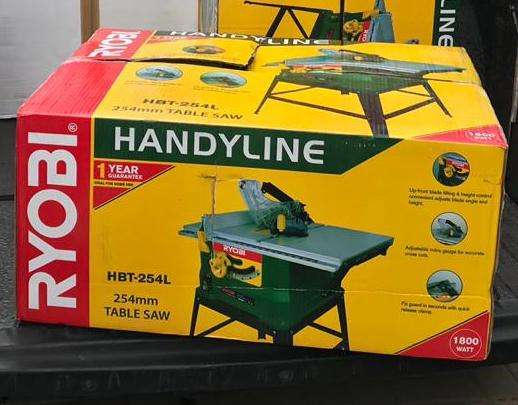 Ryobi 254mm Table Saw (1800w) HBT-254L - Brand New Sealed Box
