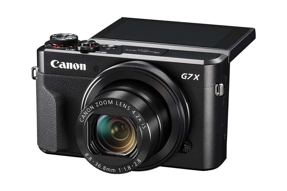 Canon PowerShot G7X MK II Digital Camera (20.1 MP, 4.2x Zoom) BUILT IN WIFI FLIP LCD
