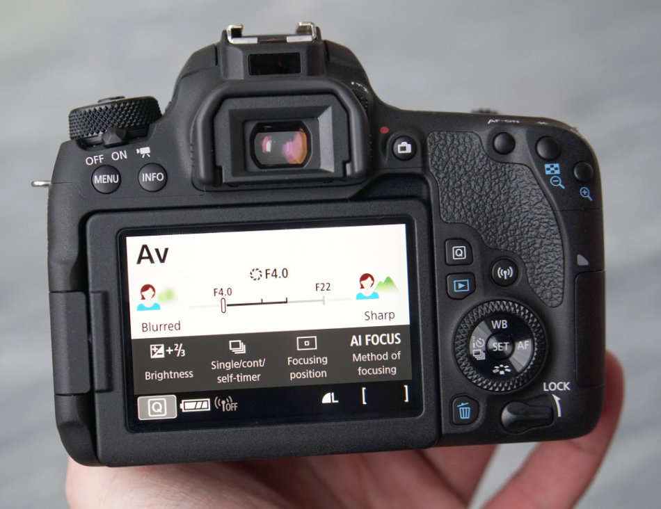 Canon EOS 77D DSLR Camera Body ** 24.2MP ** Full HD 1080p Video Recording at 50 fps **